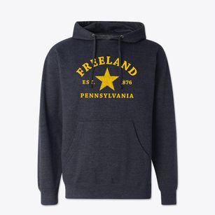 Freeland Pennsylvania Star Cotton Hoodie Sweatshirt