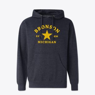 Bronson Michigan Star Cotton Hoodie Sweatshirt