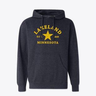 Lakeland Minnesota Star Cotton Hoodie Sweatshirt