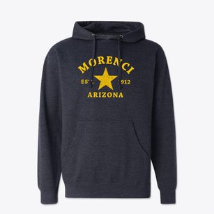Morenci Arizona Star Cotton Hoodie Sweatshirt