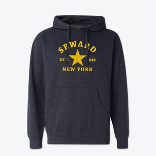 Seward New York Star Cotton Hoodie Sweatshirt