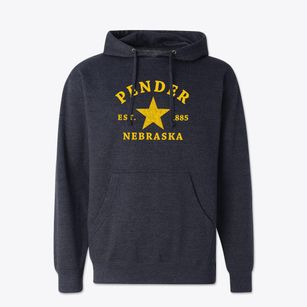 Pender Nebraska Star Cotton Hoodie Sweatshirt
