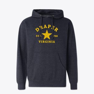 Draper Virginia Star Cotton Hoodie Sweatshirt