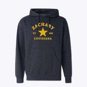 Zachary Louisiana Star Cotton Hoodie Sweatshirt