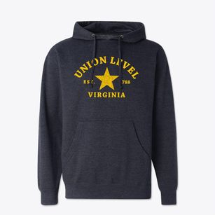 Union Level Virginia Star Cotton Hoodie Sweatshirt