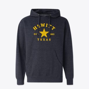 Hewitt Texas Star Cotton Hoodie Sweatshirt