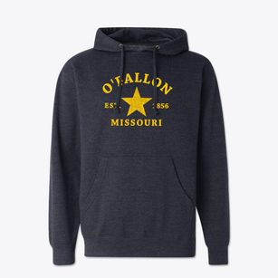 O'fallon Missouri Star Cotton Hoodie Sweatshirt