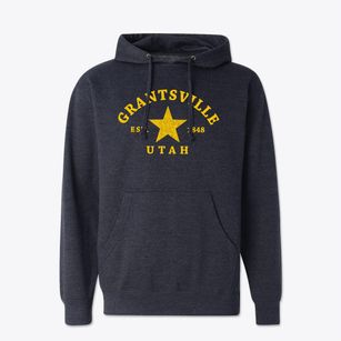 Grantsville Utah Star Cotton Hoodie Sweatshirt