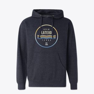 Latexo Texas Color Fade Cotton Hoodie Sweatshirt
