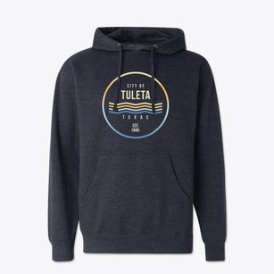 Tuleta Texas Color Fade Cotton Hoodie Sweatshirt