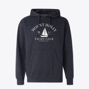 Mount Holly North Carolina Yacht Club Cotton Hoodie Sweatshirt