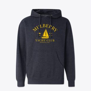 Mulberry North Carolina Yacht Club Cotton Hoodie Sweatshirt