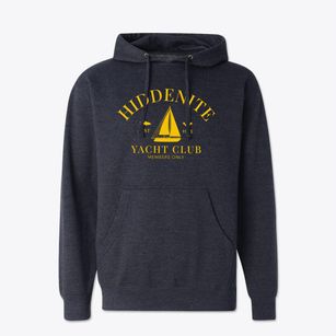 Hiddenite North Carolina Yacht Club Cotton Hoodie Sweatshirt