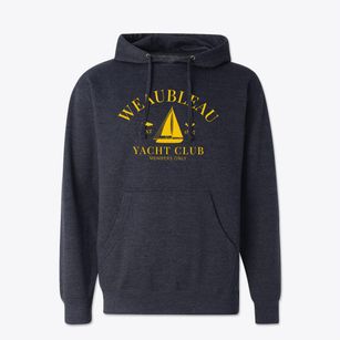 Weaubleau Missouri Yacht Club Cotton Hoodie Sweatshirt