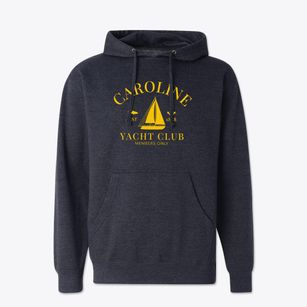 Caroline Wisconsin Yacht Club Cotton Hoodie Sweatshirt
