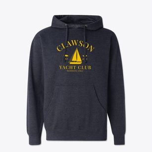 Clawson Utah Yacht Club Cotton Hoodie Sweatshirt