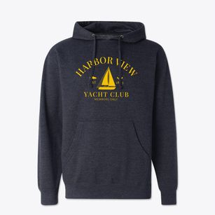 Harbor View Ohio Yacht Club Cotton Hoodie Sweatshirt