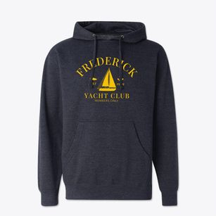 Frederick Kansas Yacht Club Cotton Hoodie Sweatshirt