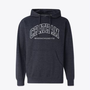 Chatham Massachusetts Inline Cotton Hoodie Sweatshirt