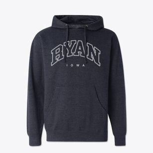 Ryan Iowa Inline Cotton Hoodie Sweatshirt