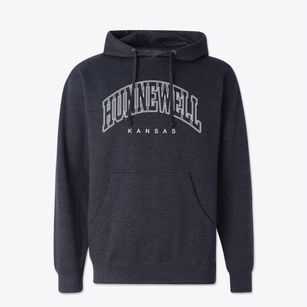 Hunnewell Kansas Inline Cotton Hoodie Sweatshirt