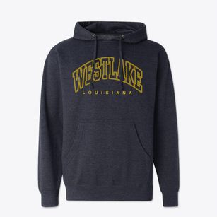 Westlake Louisiana Inline Cotton Hoodie Sweatshirt