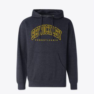 Sewickley Pennsylvania Inline Cotton Hoodie Sweatshirt