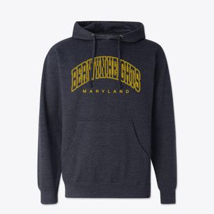 Berwyn Heights Maryland Inline Cotton Hoodie Sweatshirt