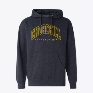 Churchill Pennsylvania Inline Cotton Hoodie Sweatshirt