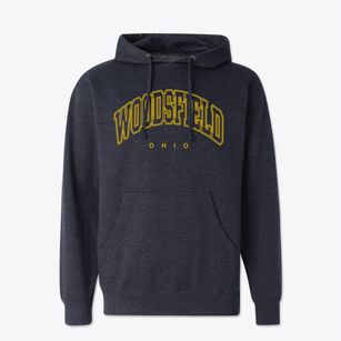 Woodsfield Ohio Inline Cotton Hoodie Sweatshirt
