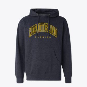 Merritt Island Florida Inline Cotton Hoodie Sweatshirt