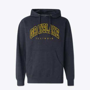 Grayslake Illinois Inline Cotton Hoodie Sweatshirt