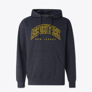 Asbury Park New Jersey Inline Cotton Hoodie Sweatshirt