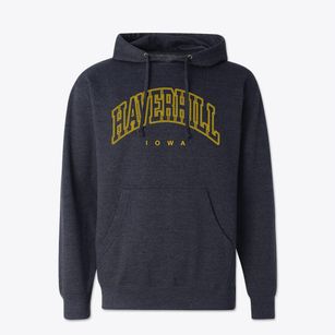 Haverhill Iowa Inline Cotton Hoodie Sweatshirt