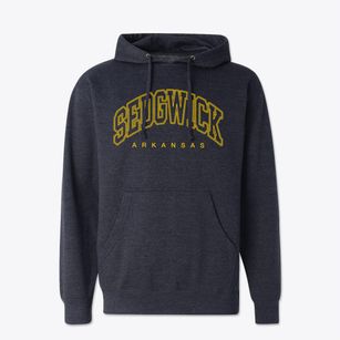Sedgwick Arkansas Inline Cotton Hoodie Sweatshirt