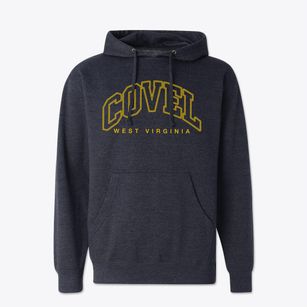 Covel West Virginia Inline Cotton Hoodie Sweatshirt