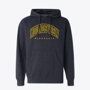 Mounds View Minnesota Inline Cotton Hoodie Sweatshirt