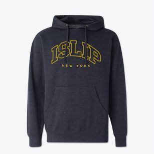 Islip New York Inline Cotton Hoodie Sweatshirt