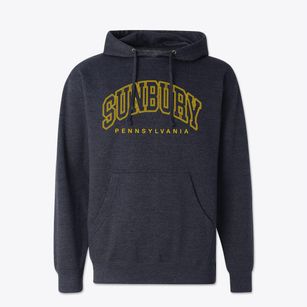 Sunbury Pennsylvania Inline Cotton Hoodie Sweatshirt