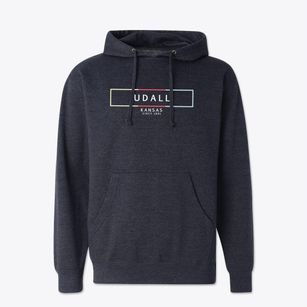 Udall Kansas Artbox Cotton Hoodie Sweatshirt