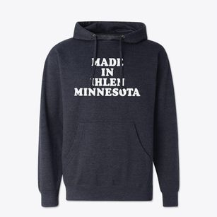 Ihlen Minnesota Classic 70s Cotton Hoodie Sweatshirt