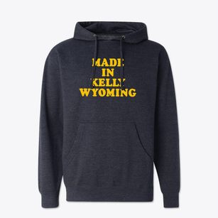 Kelly Wyoming Classic 70s Cotton Hoodie Sweatshirt