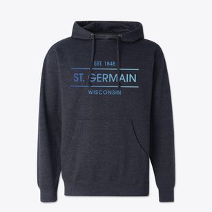 St. Germain Wisconsin Horizon Cotton Hoodie Sweatshirt