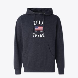 Eola Texas Patriot Cotton Hoodie Sweatshirt