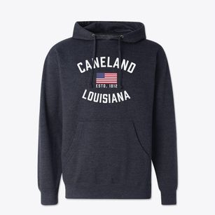 Caneland Louisiana Patriot Cotton Hoodie Sweatshirt
