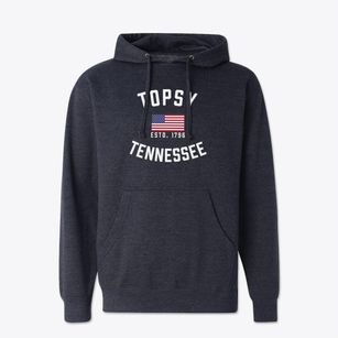 Topsy Tennessee Patriot Cotton Hoodie Sweatshirt