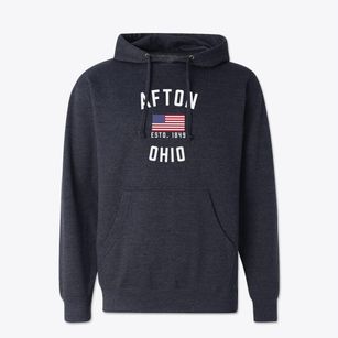 Afton Ohio Patriot Cotton Hoodie Sweatshirt