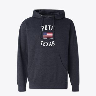 Poth Texas Patriot Cotton Hoodie Sweatshirt