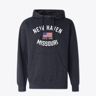 New Haven Missouri Patriot Cotton Hoodie Sweatshirt