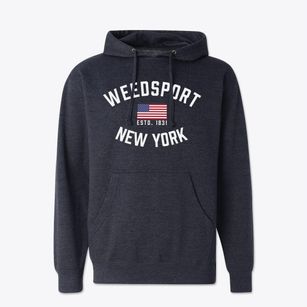 Weedsport New York Patriot Cotton Hoodie Sweatshirt
